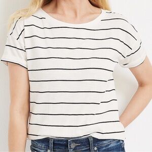 Maurices 24/7 Dawson Striped Drop Shoulder Tee
